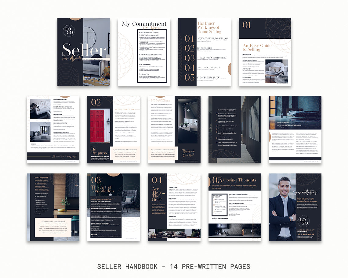 Buyer & Seller Handbook Bundle β Editable Real Estate Guides