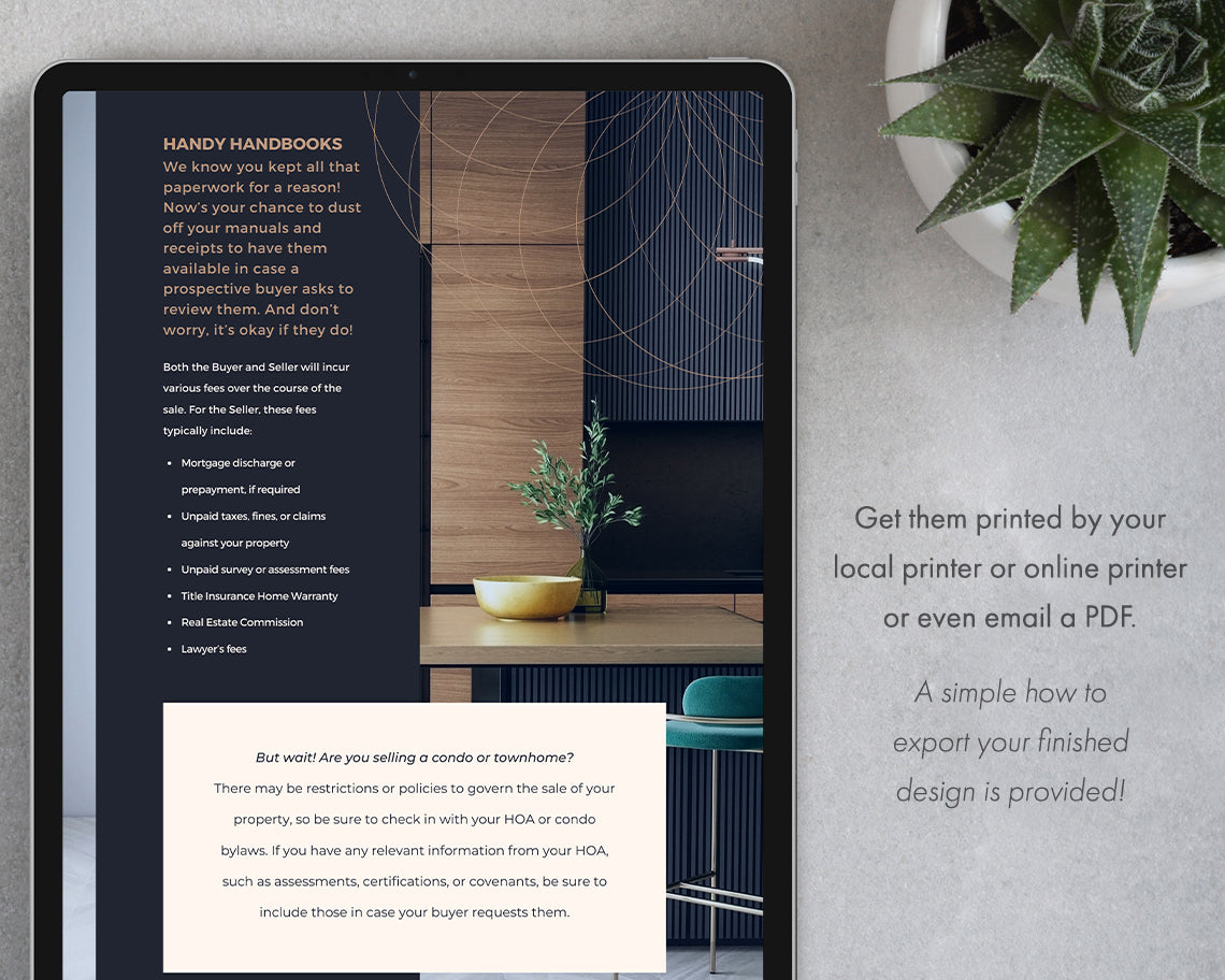 Buyer & Seller Handbook Bundle β Editable Real Estate Guides