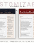 Pre-Listing Checklist