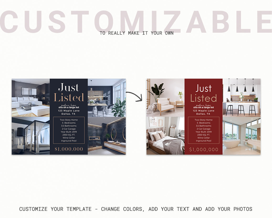 50 Real Estate Marketing Postcards