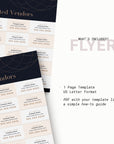 Trusted Vendors Flyer