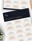 Trusted Vendors Flyer