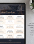 Trusted Vendors Flyer