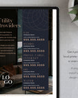 Utility Providers Flyer