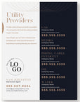 Utility Providers Flyer