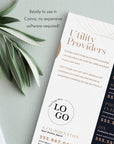 Utility Providers Flyer