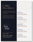 Utility Providers Flyer