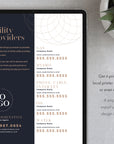 Utility Providers Flyer
