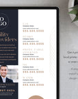 Utility Providers Flyer
