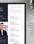 Utility Providers Flyer