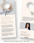Door Hanger | Hi Neighbor