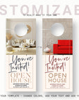 Door Hanger | Open House