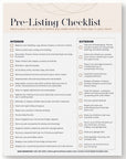 Pre-Listing Checklist
