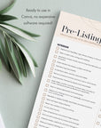 Pre-Listing Checklist