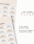 Trusted Vendors Flyer