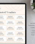 Trusted Vendors Flyer
