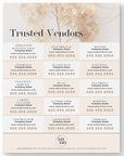 Trusted Vendors Flyer