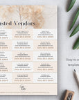Trusted Vendors Flyer
