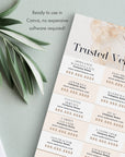 Trusted Vendors Flyer