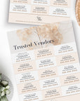 Trusted Vendors Flyer