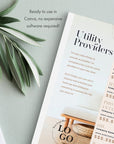 Utility Providers Flyer