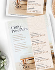 Utility Providers Flyer