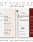 Utility Providers Flyer
