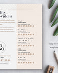 Utility Providers Flyer