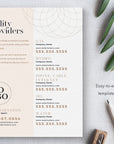 Utility Providers Flyer