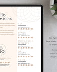 Utility Providers Flyer