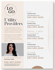 Utility Providers Flyer