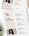 Utility Providers Flyer
