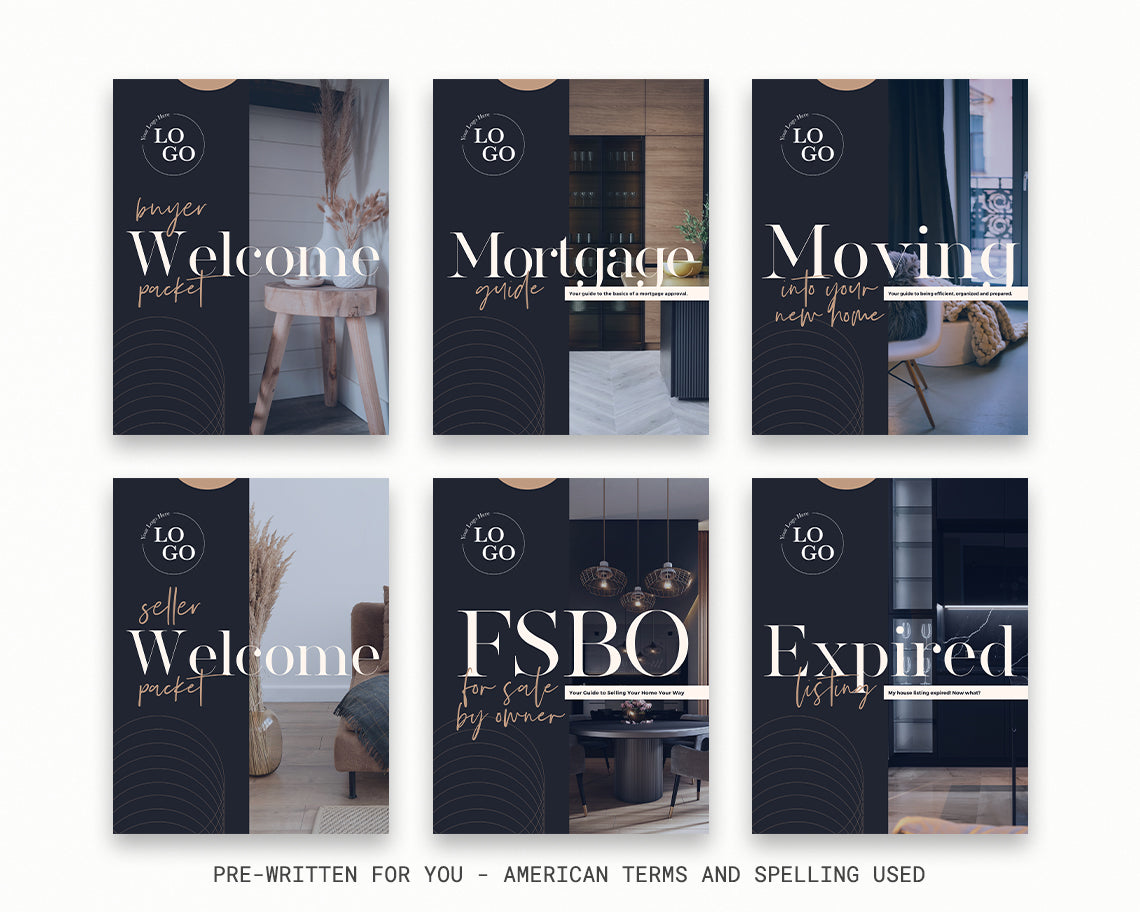 Real Estate Marketing Bundle | Dark Marxii