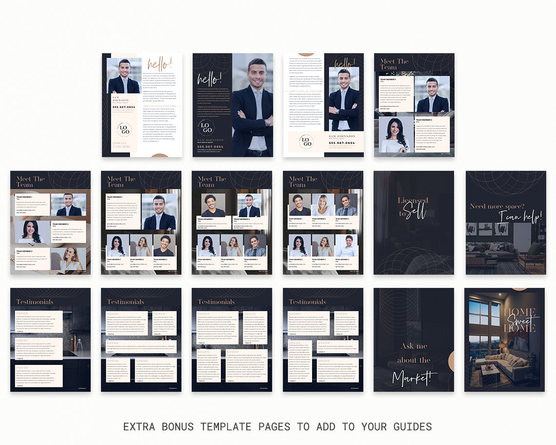 Real Estate Marketing Bundle | Dark Marxii