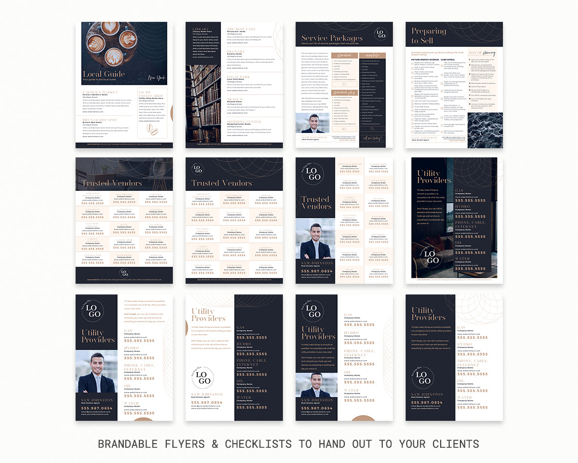 Real Estate Marketing Bundle | Dark Marxii