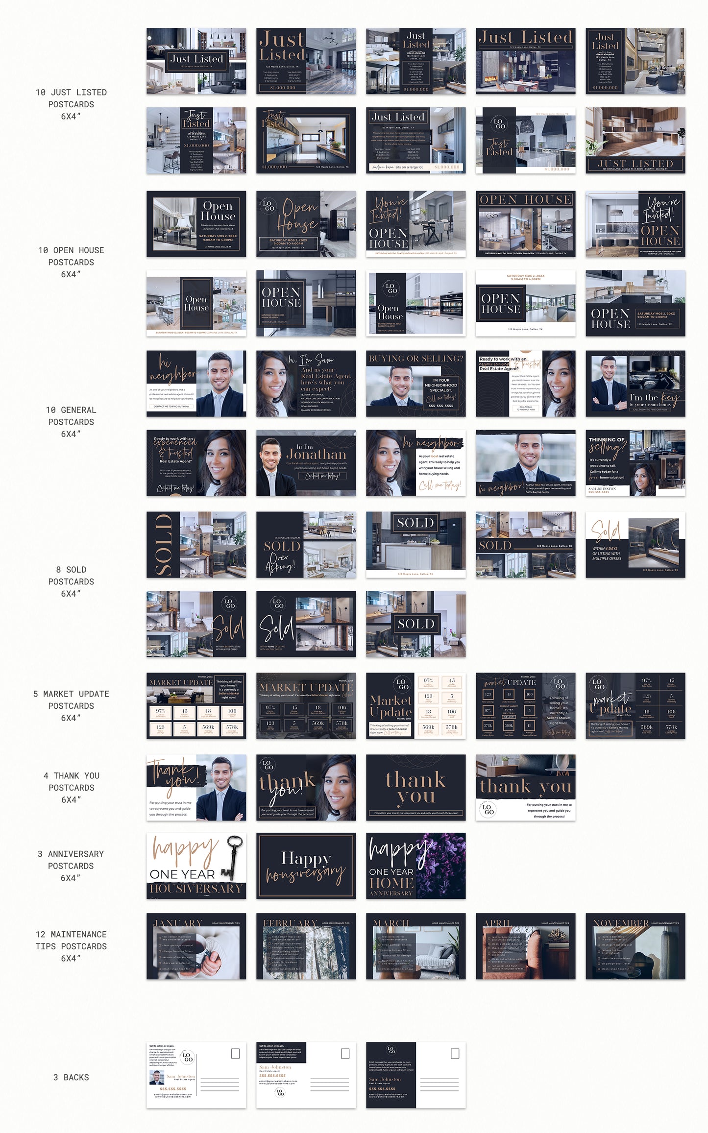 Real Estate Marketing Bundle | Dark Marxii