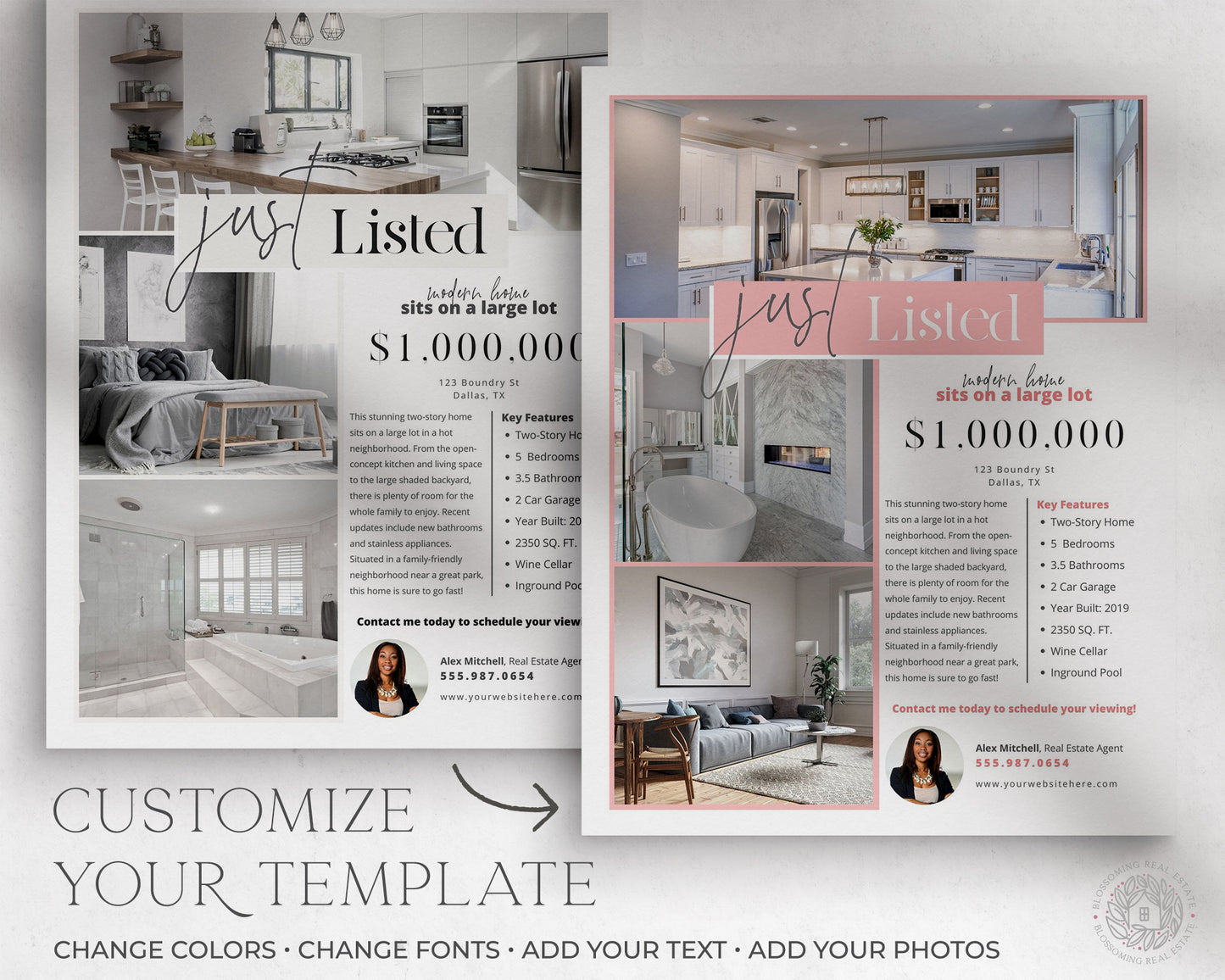 Just Listed Feature Sheet