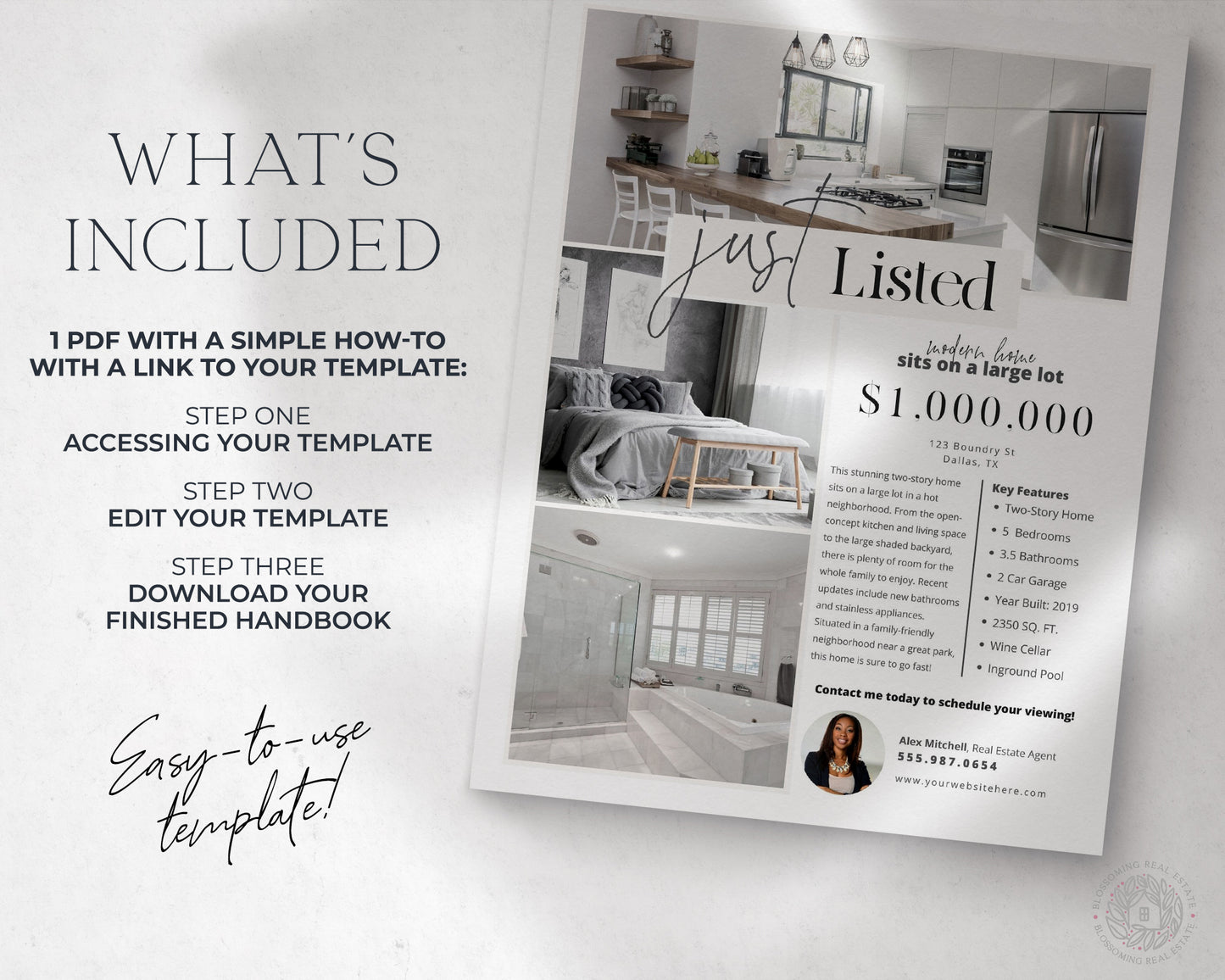 Just Listed Feature Sheet