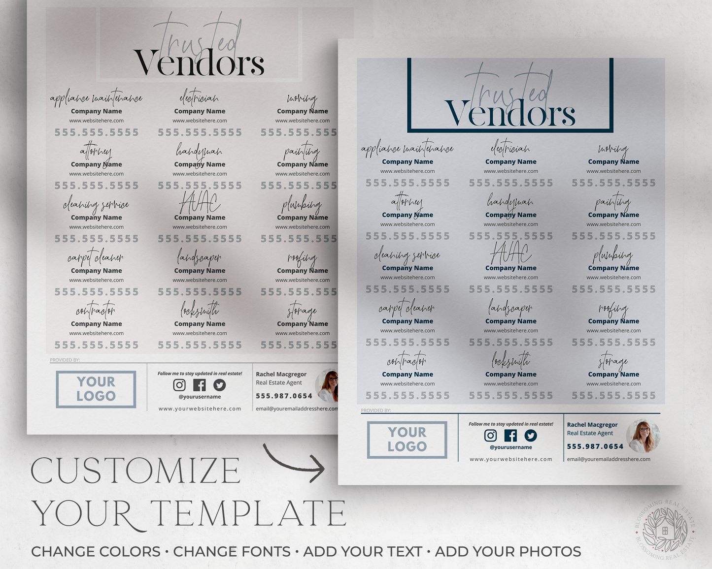 Trusted Vendors Flyer
