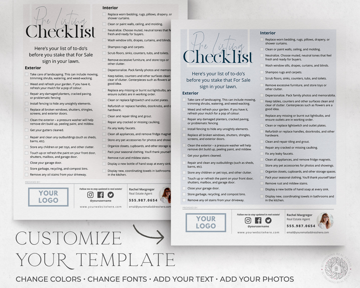 Pre Listing Checklist