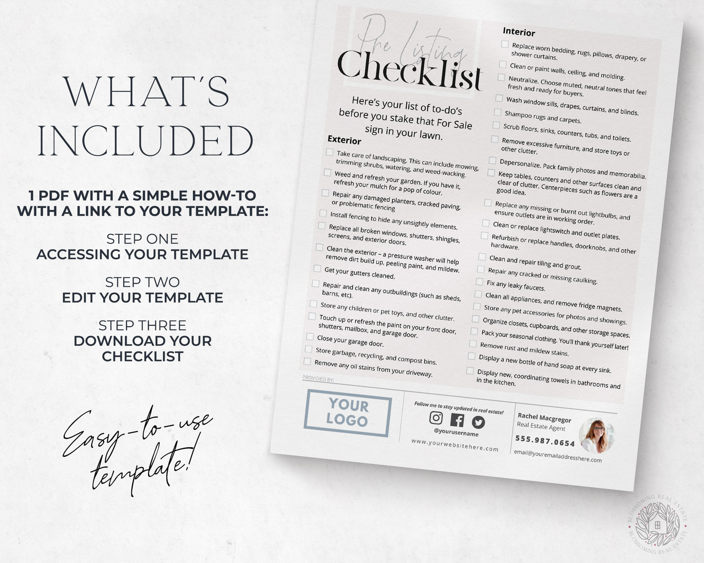 Pre Listing Checklist