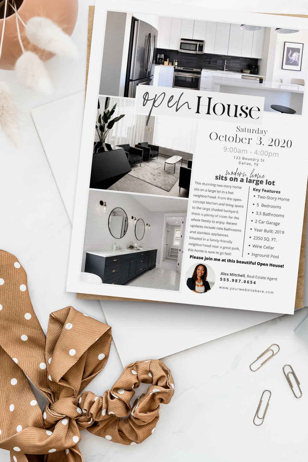 Open House Feature Sheet