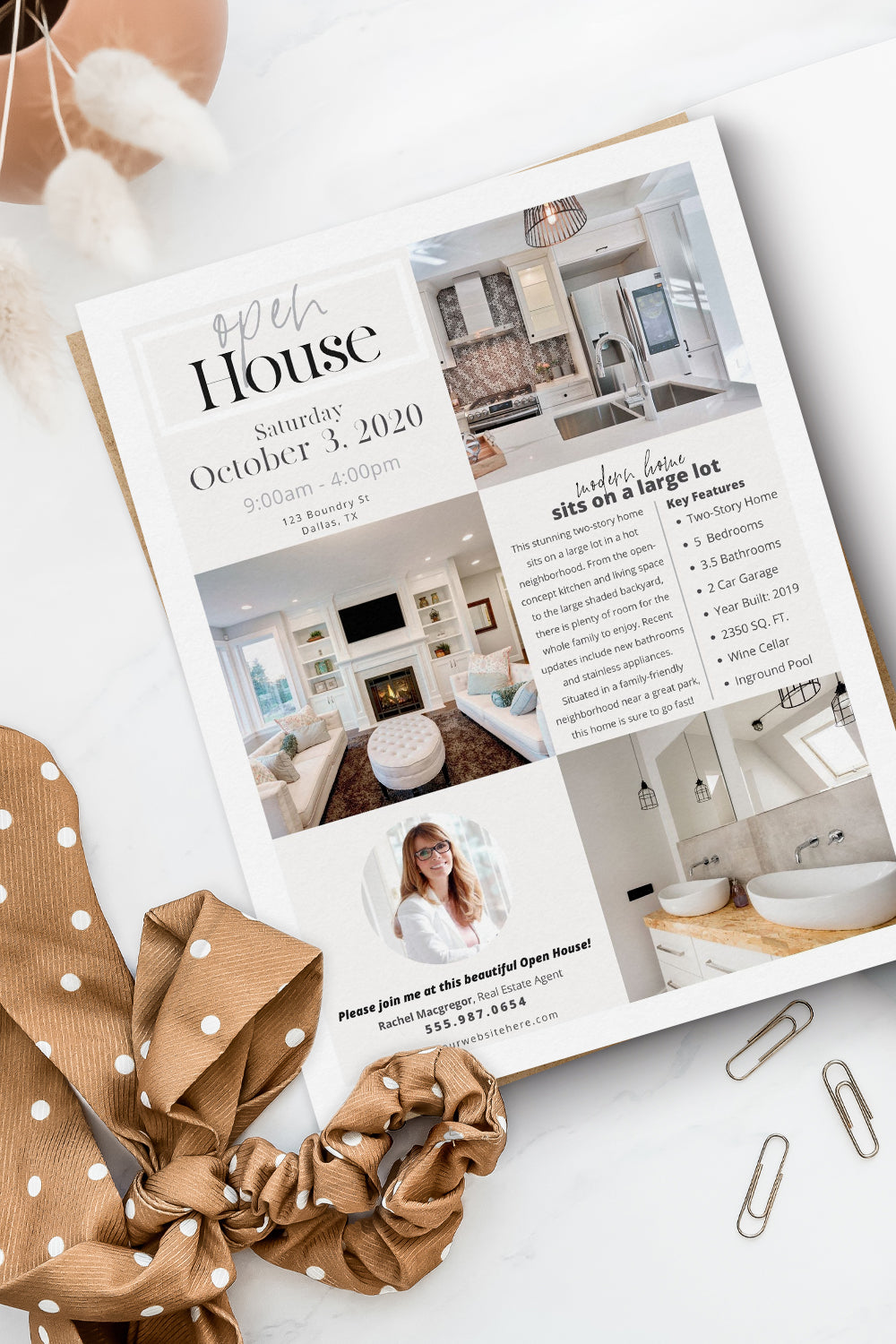 Open House Feature Sheet