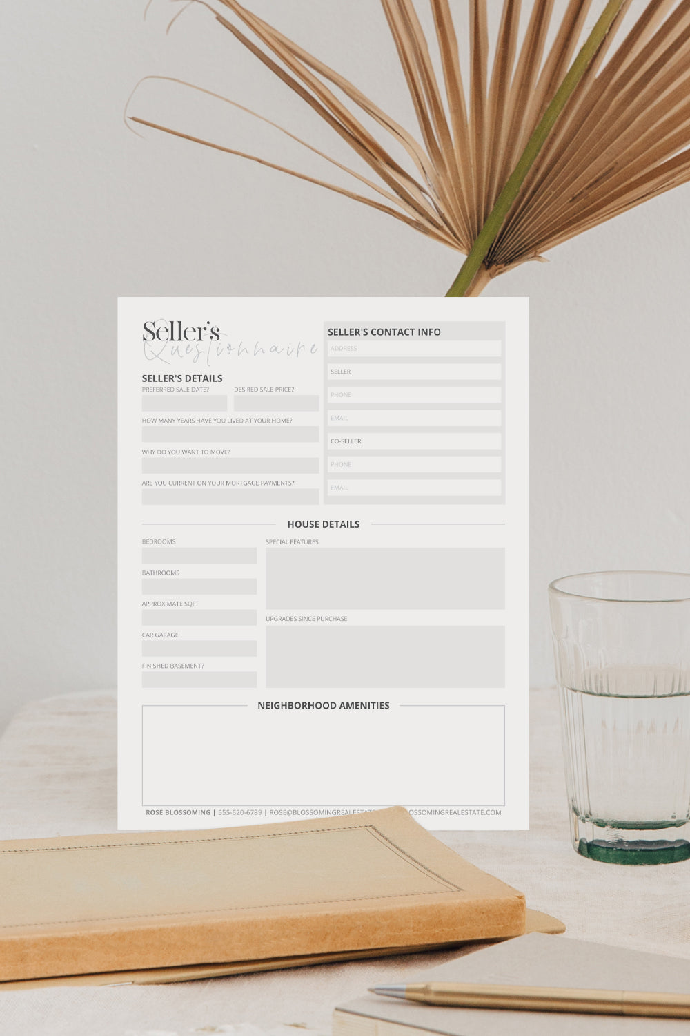 Seller's Questionnaire