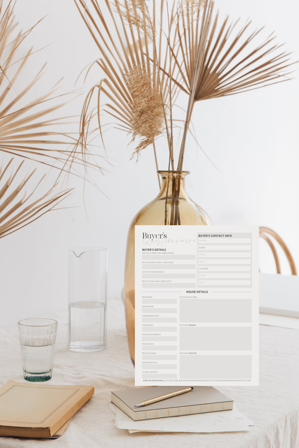 Buyer's Questionnaire