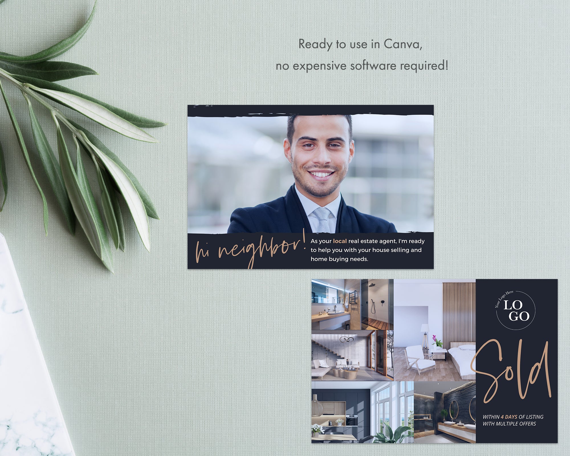 50 Real Estate Marketing Postcards
