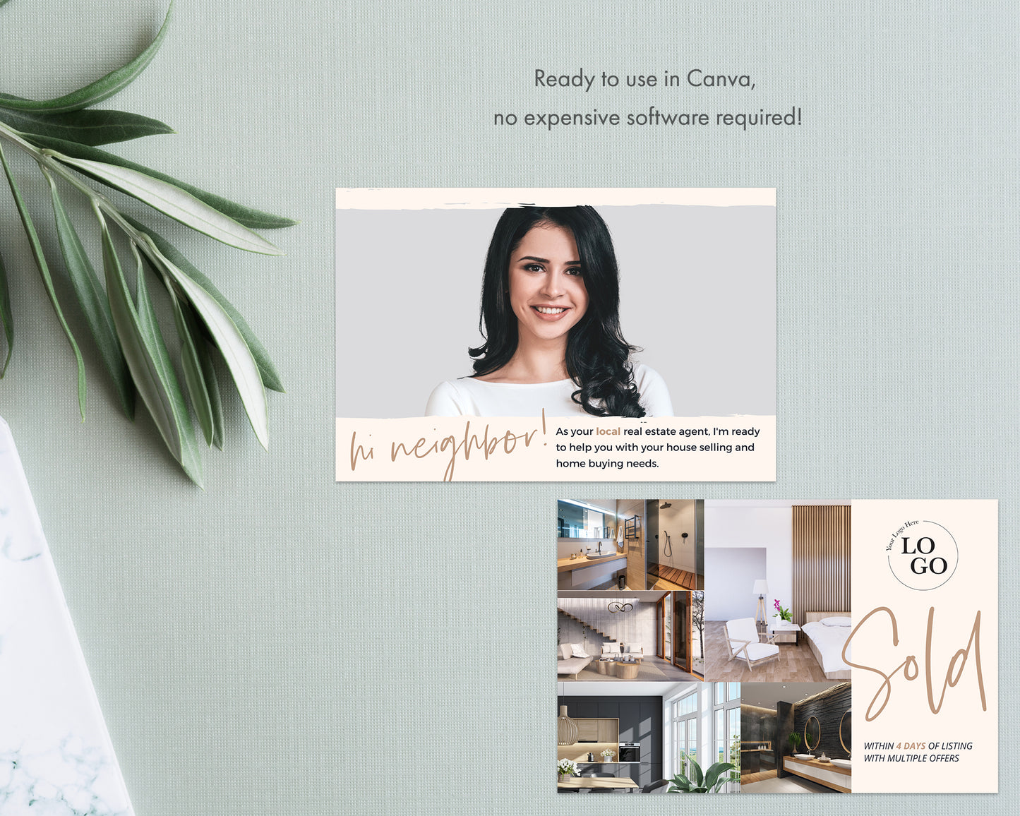 50 Real Estate Marketing Postcards