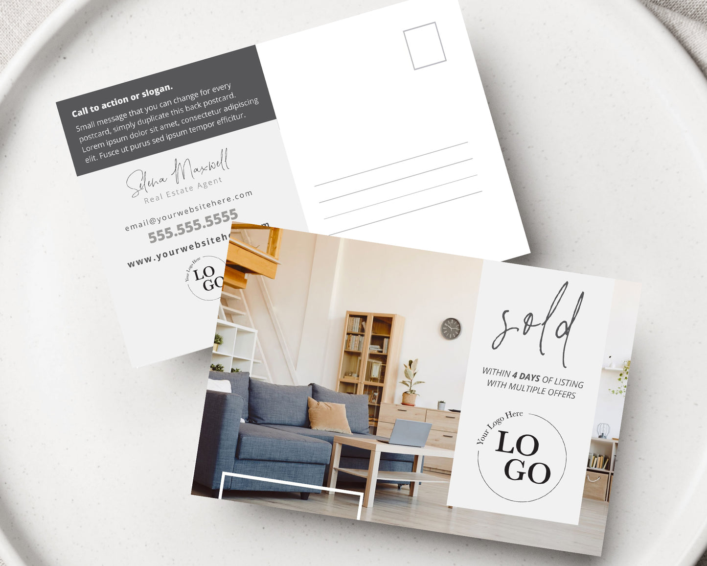 Real Estate Postcard | Sold