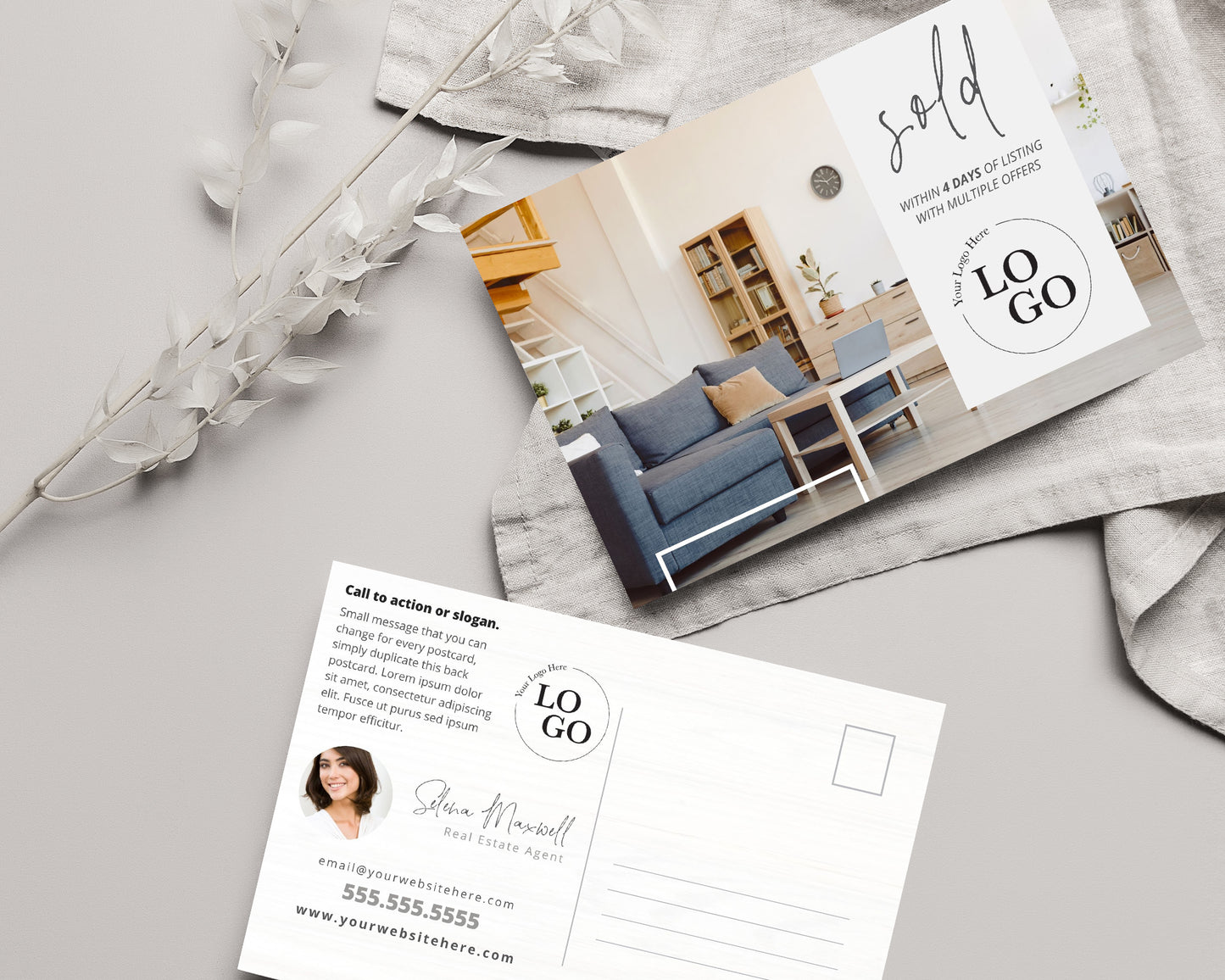 Real Estate Postcard | Sold