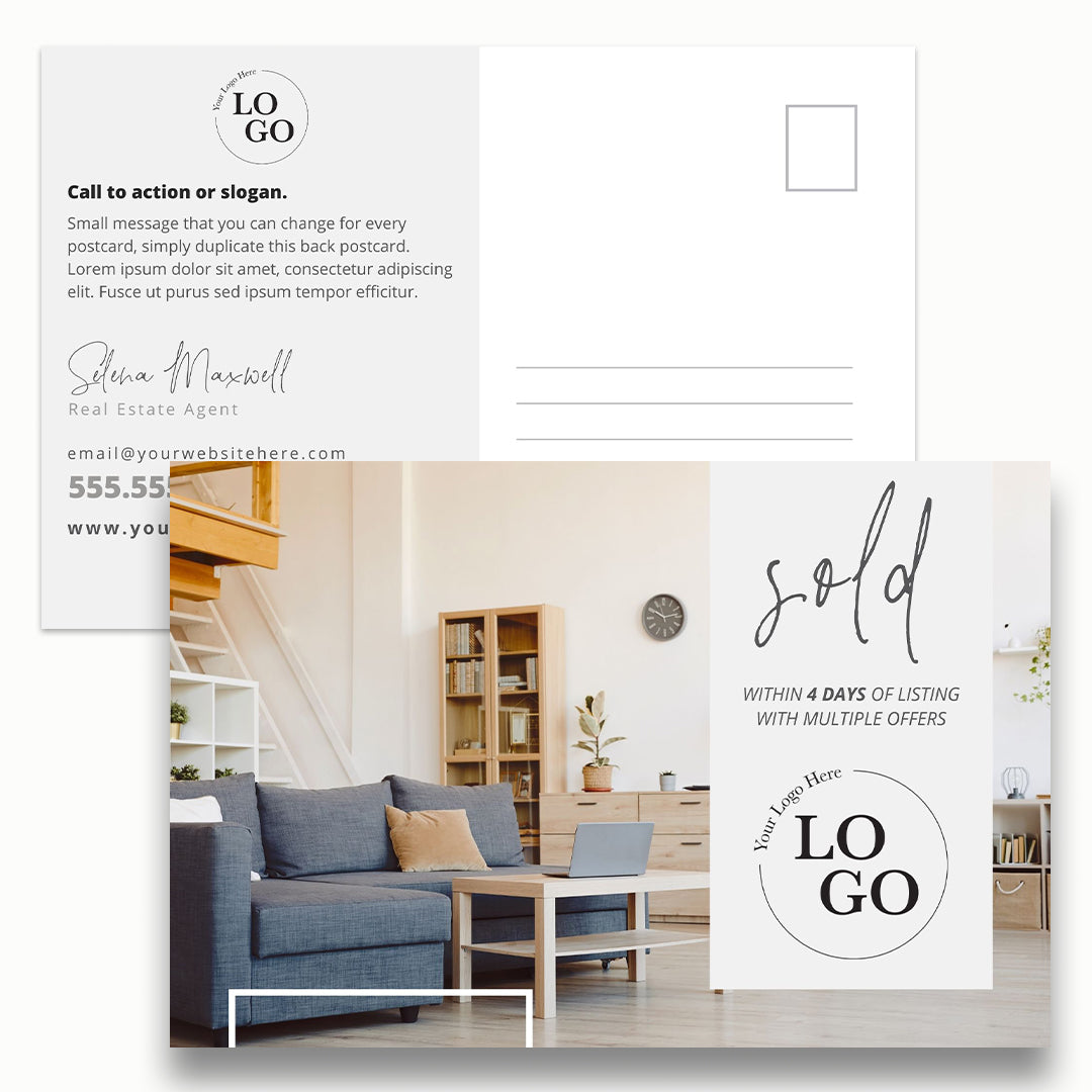 Real Estate Postcard | Sold